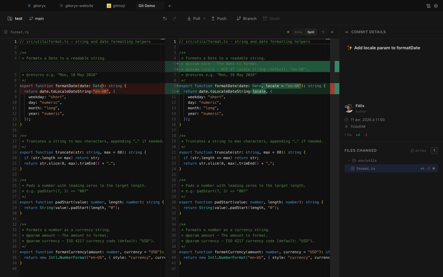 Gitoryx screenshot 2