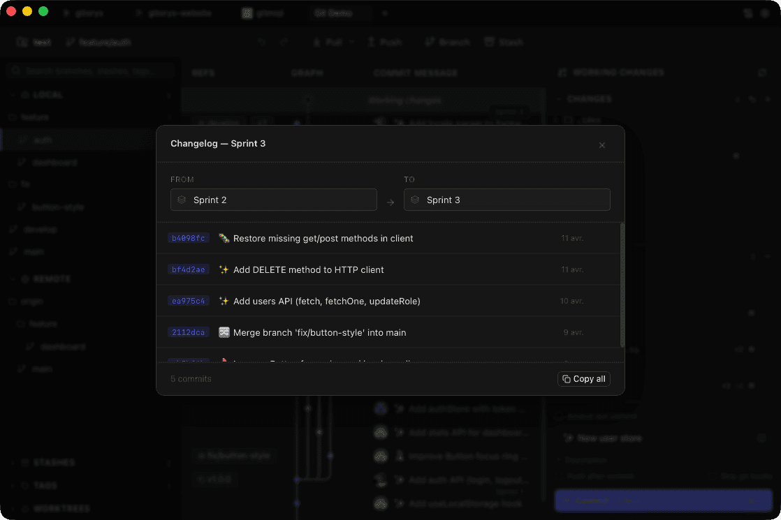 Gitoryx screenshot 3