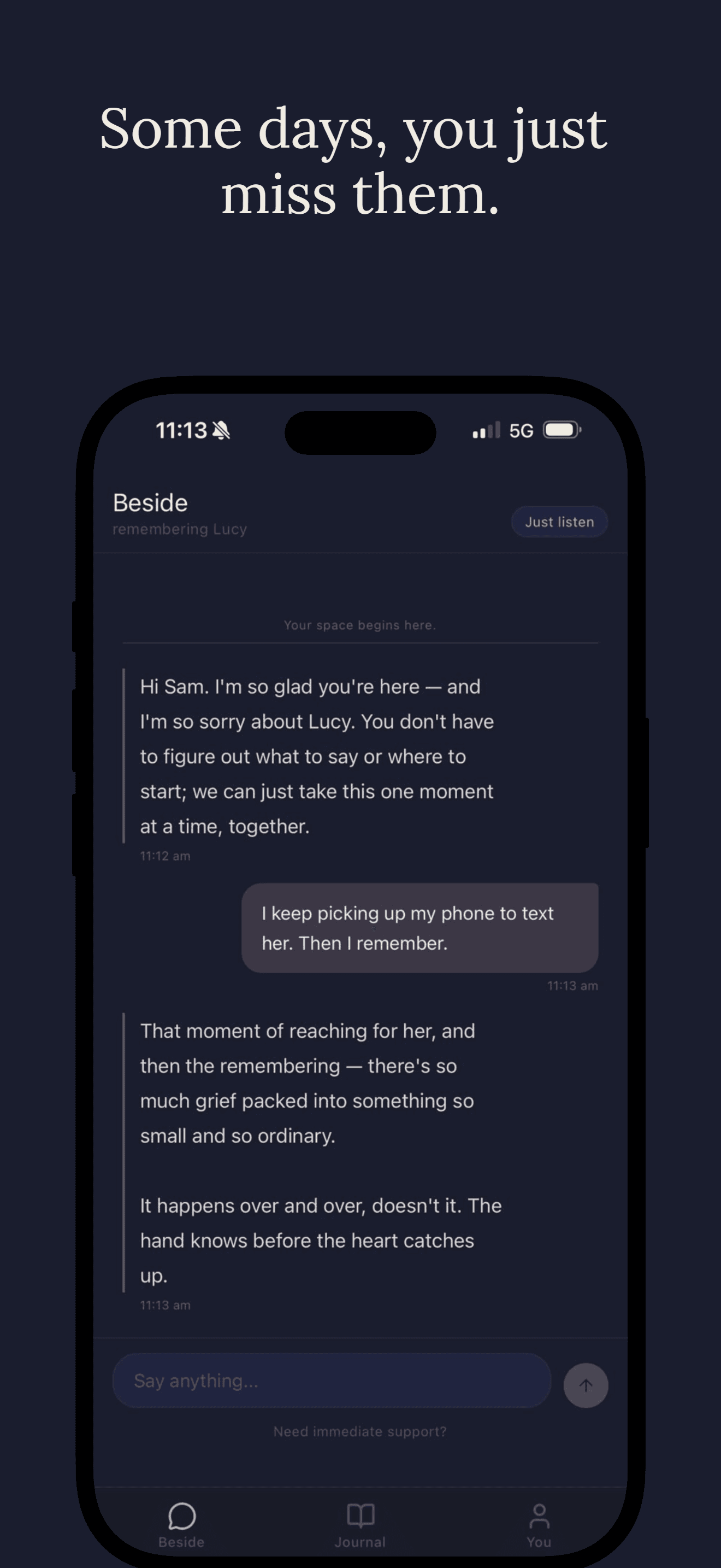 Beside screenshot 1