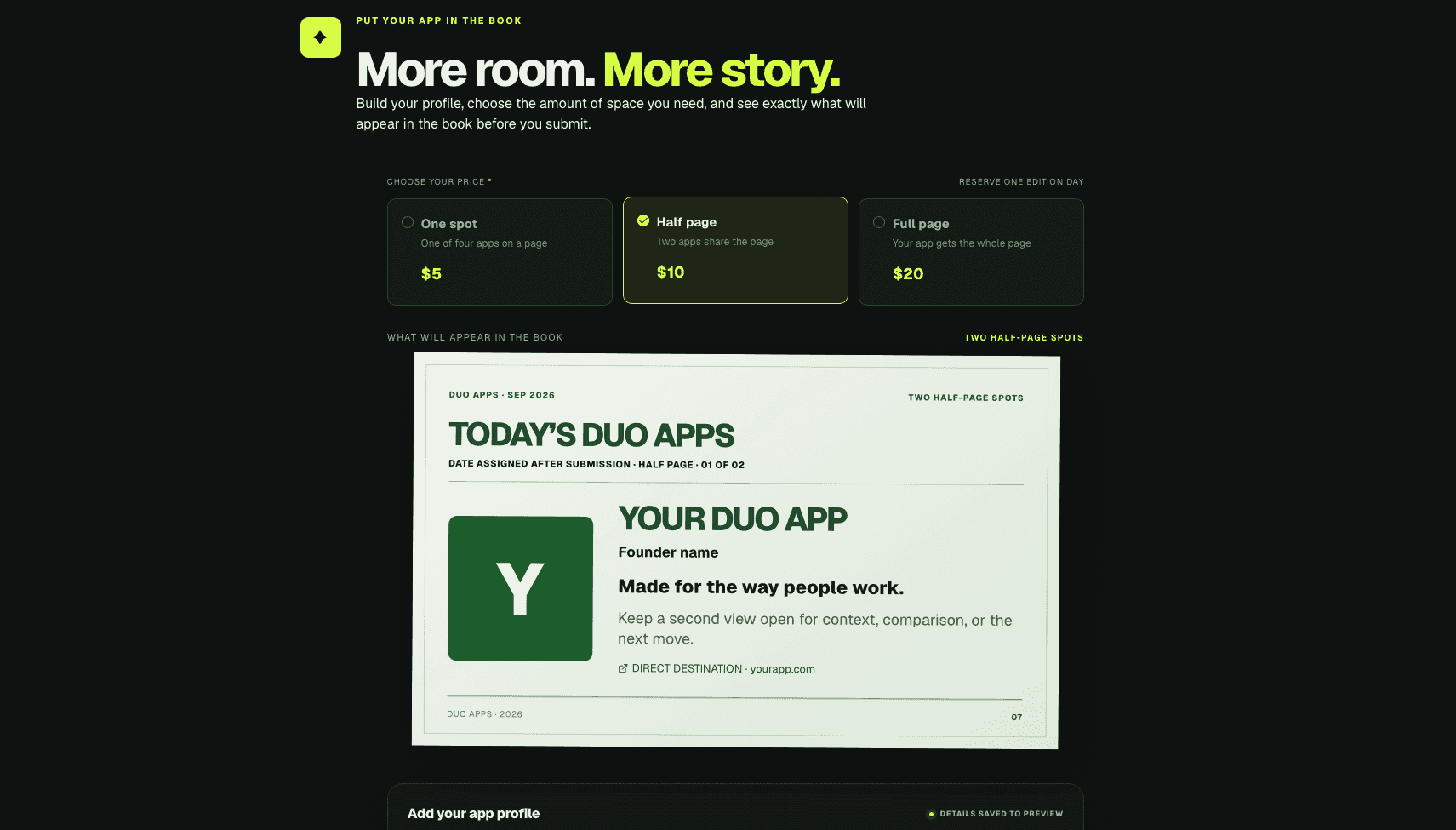 Duo App Index screenshot 3
